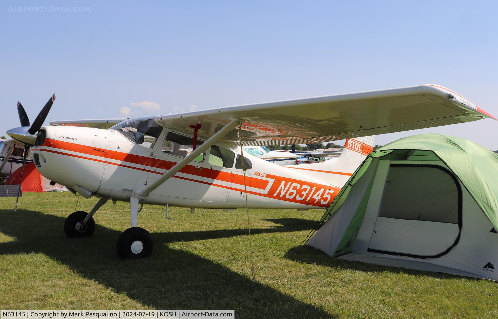 N63145, 1977 Cessna 180K Skywagon C/N 18052833, Cessna 180K