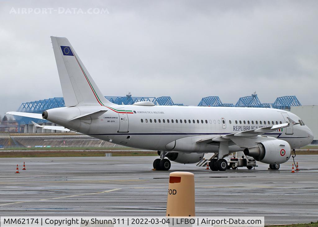 MM62174, 2000 Airbus ACJ319 (A319-115/CJ) C/N 1157, Parked at the General Aviation area...