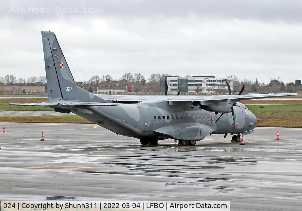 024, 2006 CASA C-295M C/N S-024, PArked at the General Aviation area...