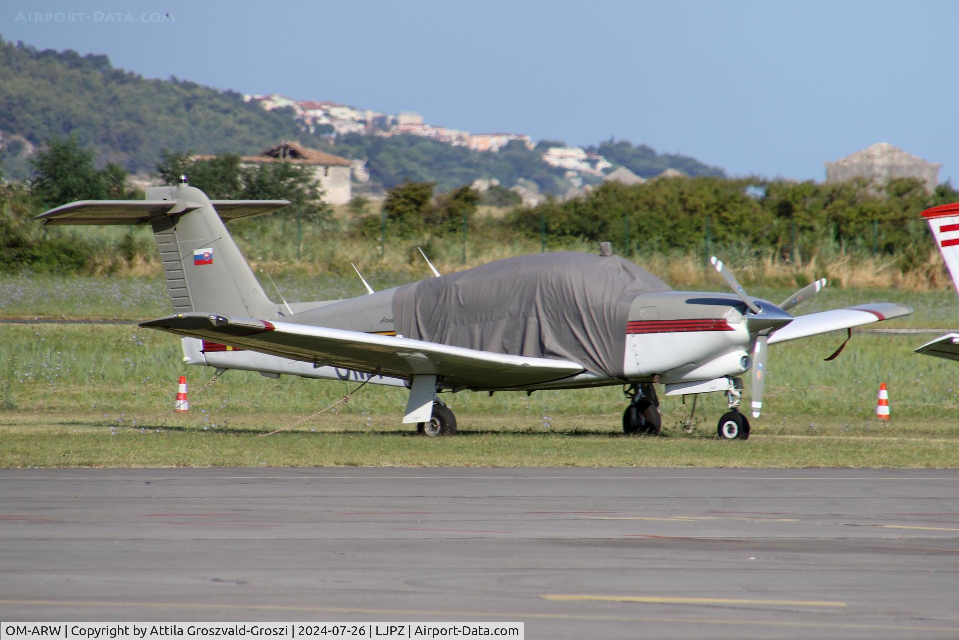 OM-ARW, 1986 Piper PA-28RT-201T Turbo Arrow IV Arrow IV C/N 28R-8631004, LJPZ - Portorož Airport, Slovenia