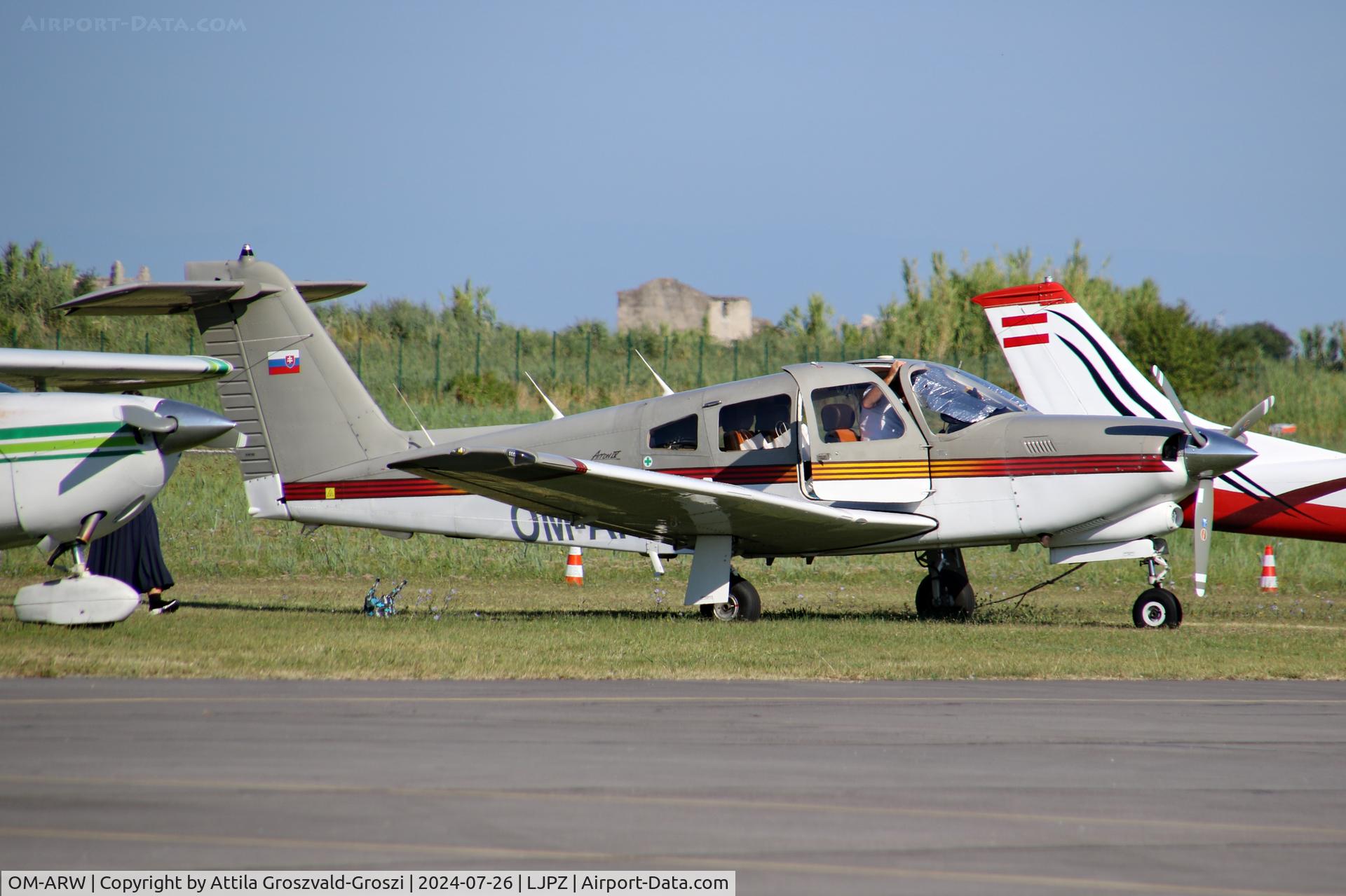 OM-ARW, 1986 Piper PA-28RT-201T Turbo Arrow IV Arrow IV C/N 28R-8631004, LJPZ - Portorož Airport, Slovenia