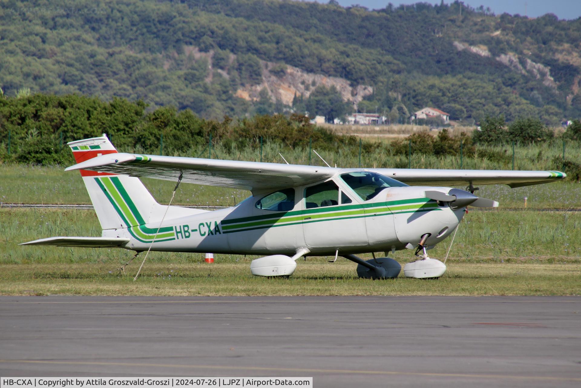 HB-CXA, 1975 Cessna 177B Cardinal C/N 17702234, LJPZ - Portorož Airport, Slovenia