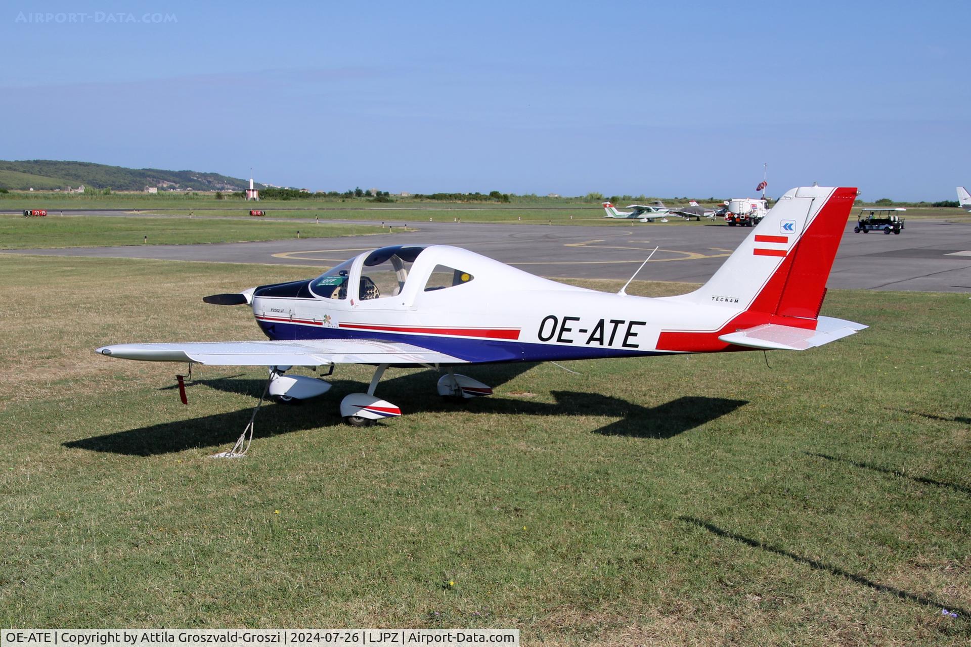 OE-ATE, Tecnam P-2002JF Sierra C/N 44, LJPZ - Portorož Airport, Slovenia