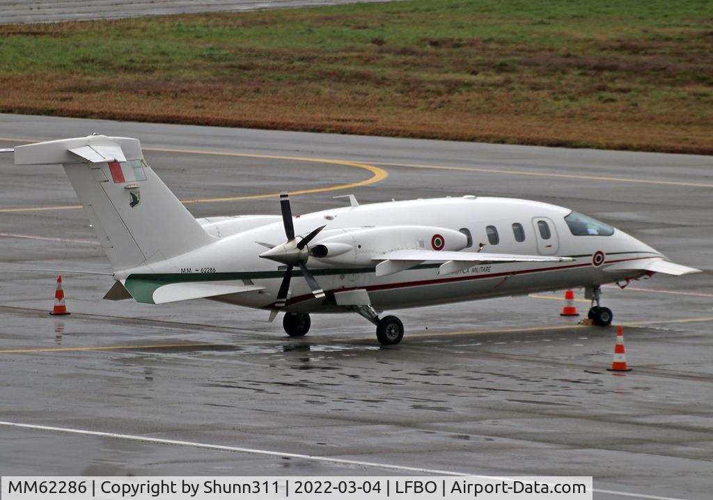 MM62286, 2008 Piaggio P-180 Avanti II C/N 1143, Parked at the General Aviation area...