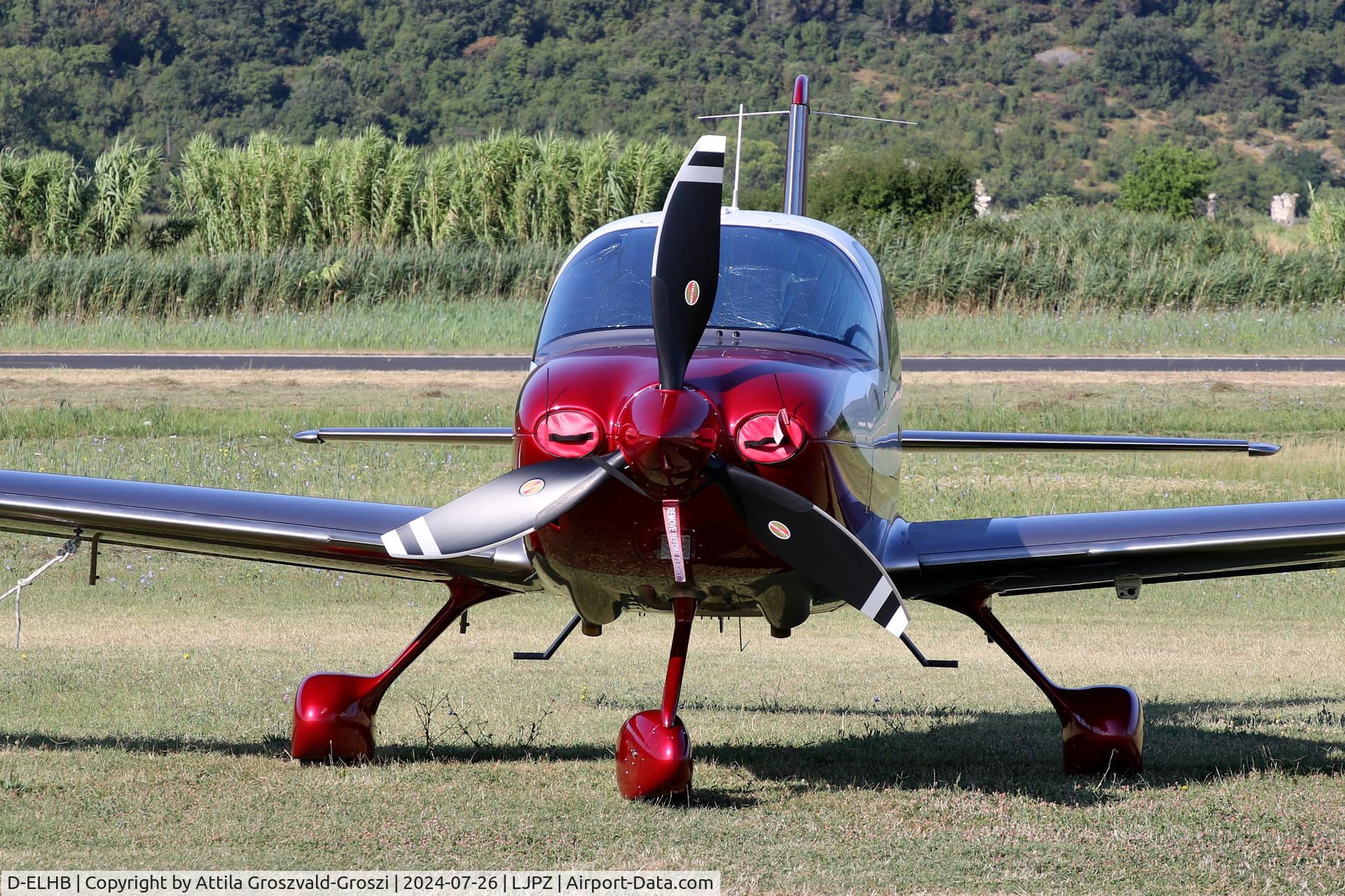 D-ELHB, Cirrus SR20 C/N 2039, LJPZ - Portorož Airport, Slovenia