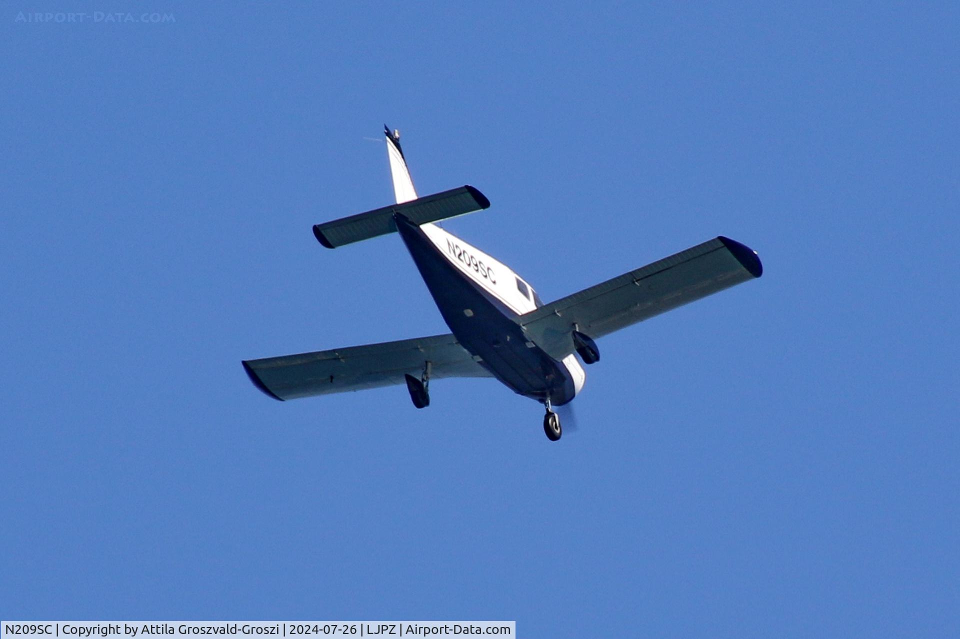 N209SC, 1976 Piper PA-28-140 Cherokee Cruiser C/N 28-7625115, LJPZ - Portorož Airport, Slovenia