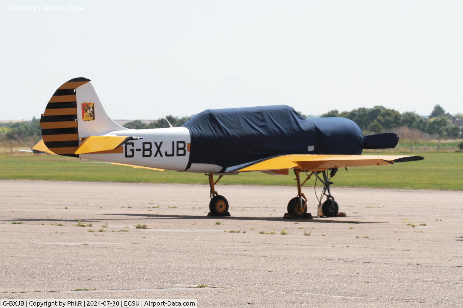 G-BXJB, 1987 Bacau Yak-52 C/N 877403, G-BXJB 1987 Yak-52 Duxford 30.07.24