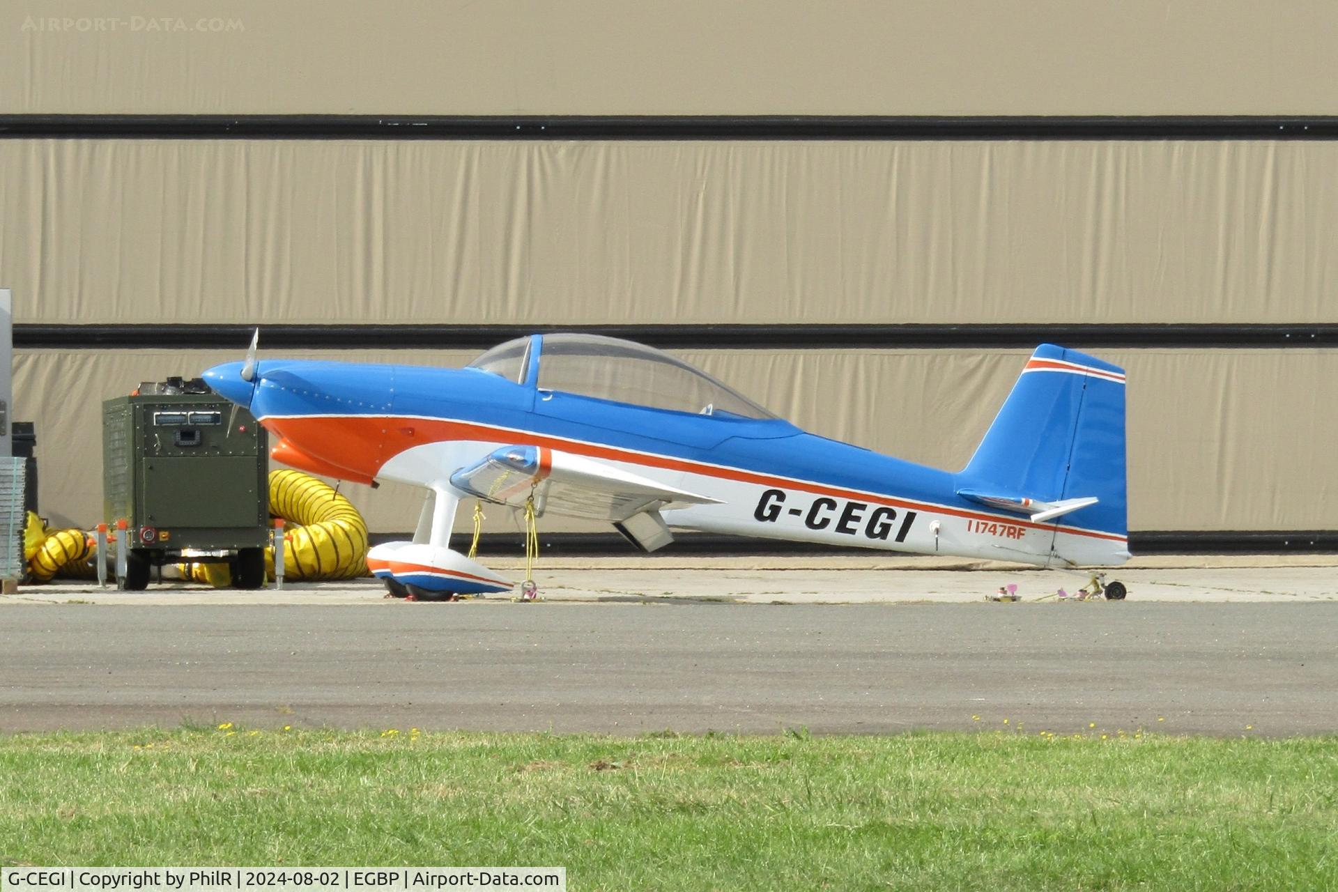 G-CEGI, 2003 Van's RV-8 C/N 81480, G-CEGI 2003 VANS RV-8 Kemble 02.08.24