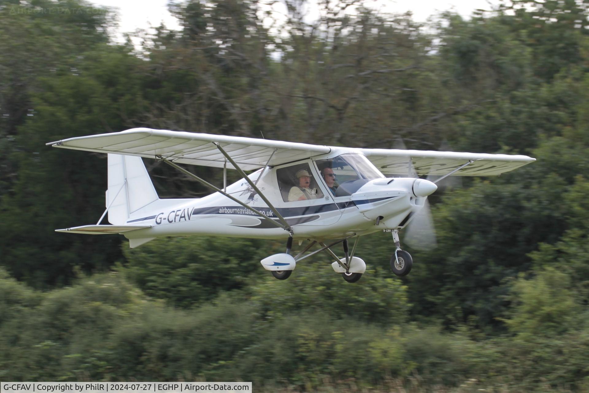 G-CFAV, 2008 Comco Ikarus C42 FB80 C/N 0802-6939, G-CFAV 2008 Aerosport Ltd Ikarus C42 FB80 Popham Bristell SportCruiser Fly In 27.07.24 (1)