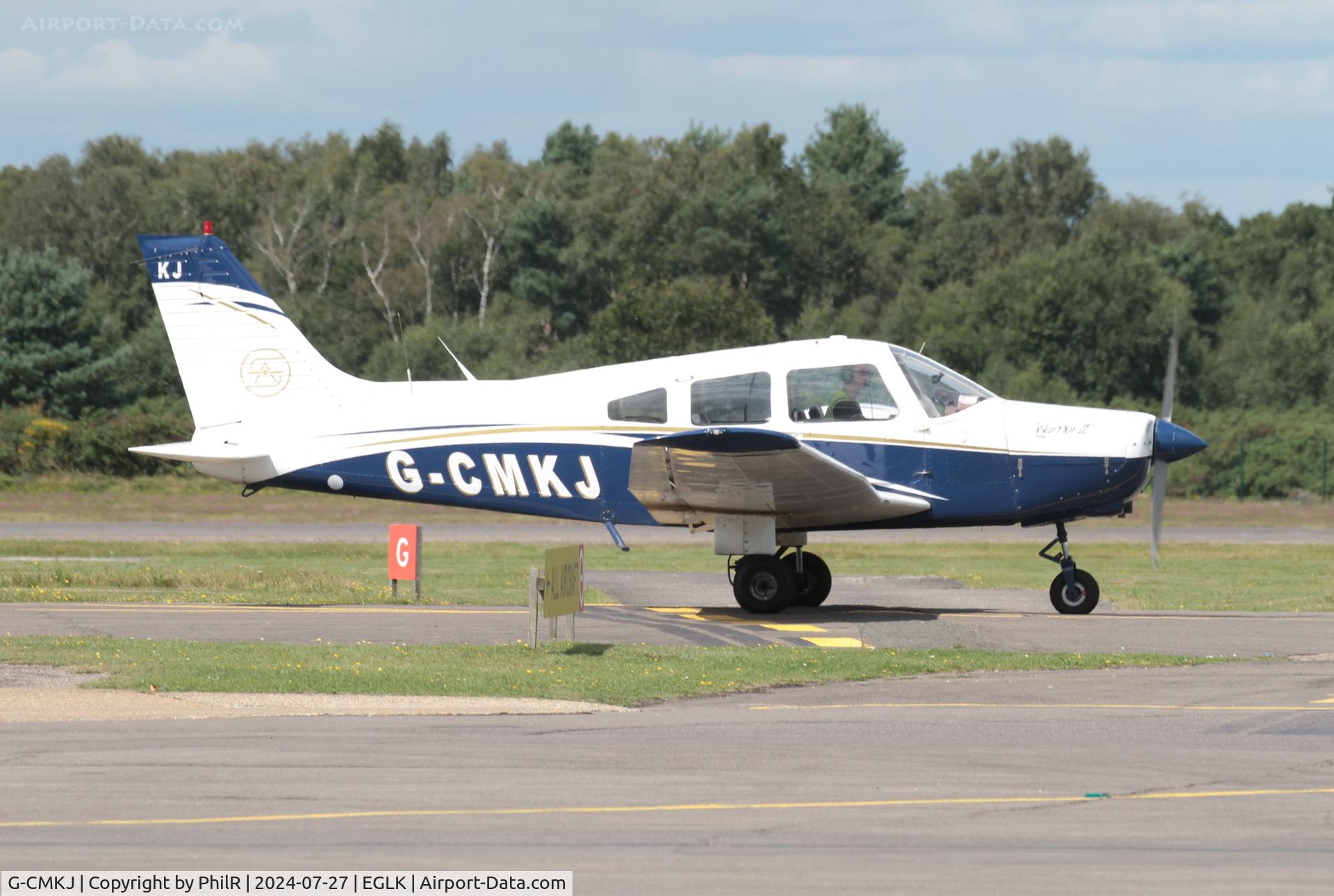 G-CMKJ, 1984 Piper PA-28-161 Cherokee Warrior II C/N 28-8416086, G-CMKJ 1984 Piper PA-28-161 Cherokee Warrior ll Blackbushe 27.07.24 (2)b