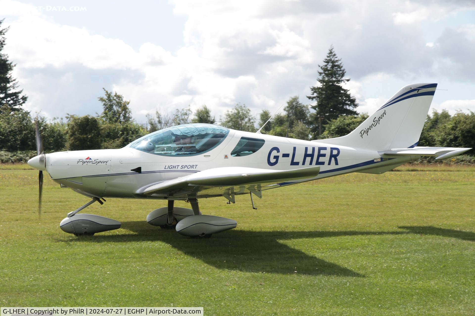 G-LHER, 2010 SportCruiser (PiperSport) Piper Sport C/N P1001042, G-LHER 2010 Czech Sport Aircraft Pipersport Popham Bristell SportCruiser Fly In 27.07.24