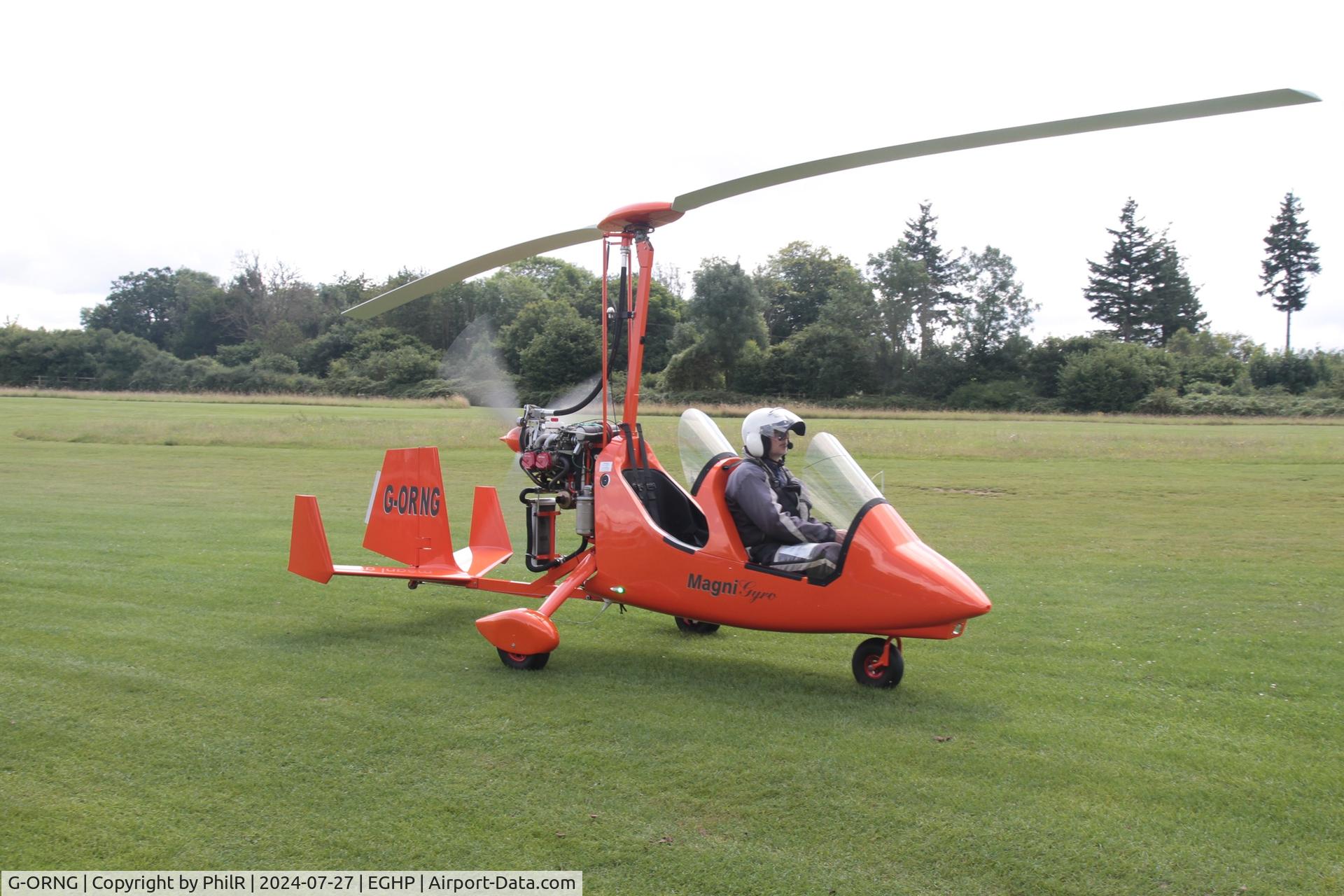 G-ORNG, 2022 Magni M16C C/N 16-22-4214, G-ORNG 2022 Magni M16C Tandem Trainer Popham Bristell SportCruiser Fly In 27.07.24 (2)
