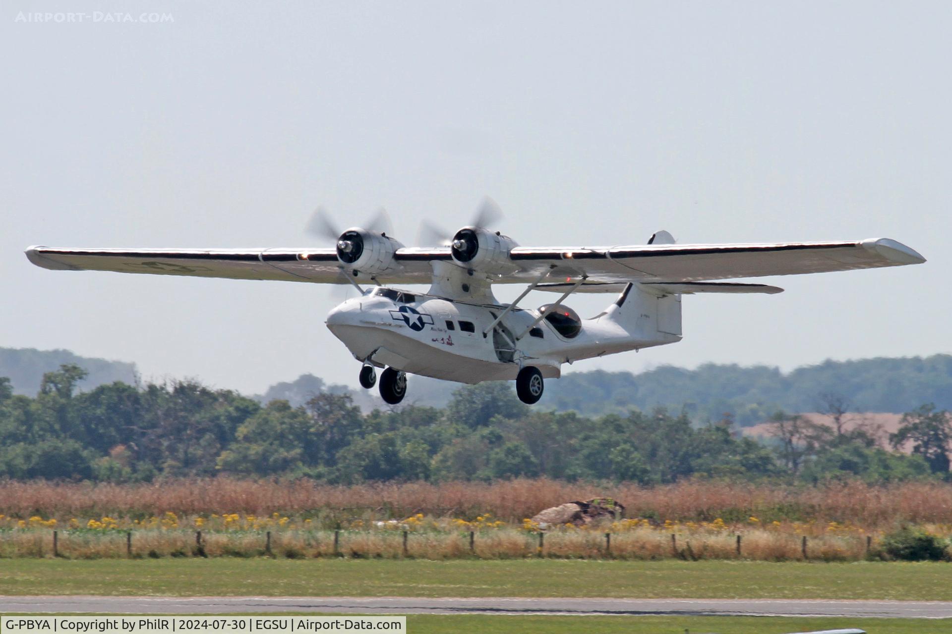 G-PBYA, 1944 Consolidated (Canadian Vickers) PBV-1A Canso A C/N CV-283, G-PBYA 1943 Canadian Vickers Ltd PBY-5A  Canso Duxford 30.07.24 (7)