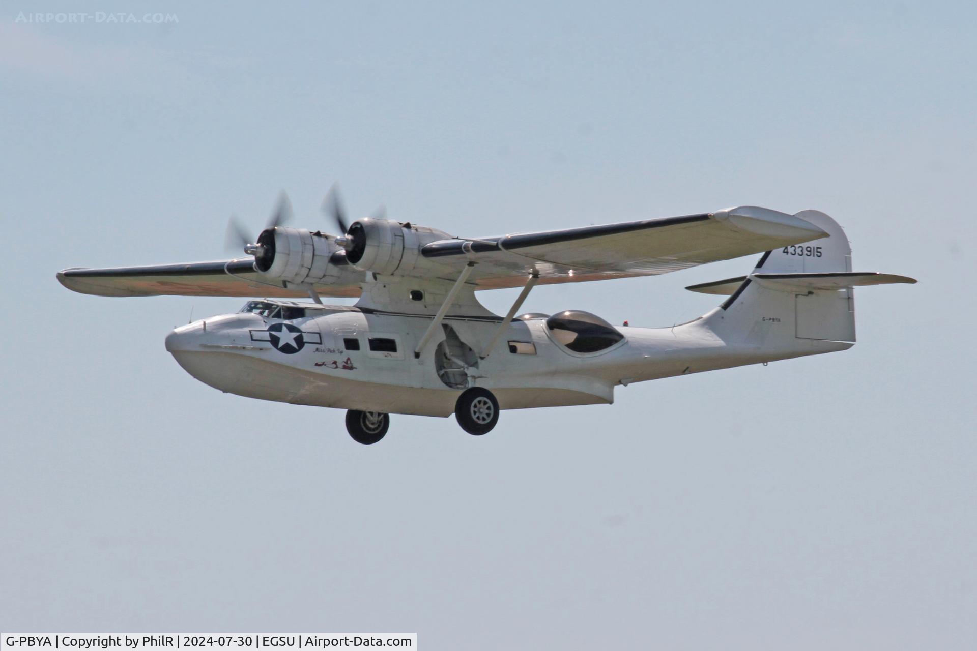 G-PBYA, 1944 Consolidated (Canadian Vickers) PBV-1A Canso A C/N CV-283, G-PBYA 1943 Canadian Vickers Ltd PBY-5A  Canso Duxford 30.07.24 (10)