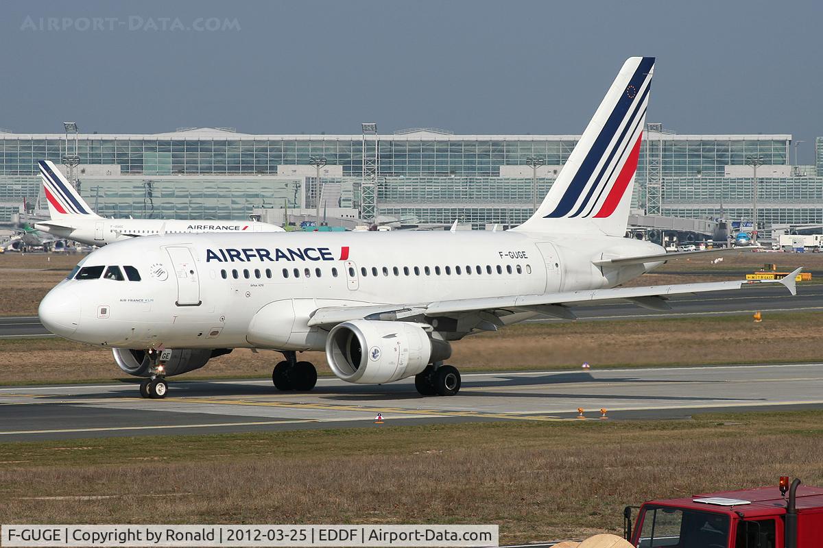 F-GUGE, 2003 Airbus A318-111 C/N 2100, at fra