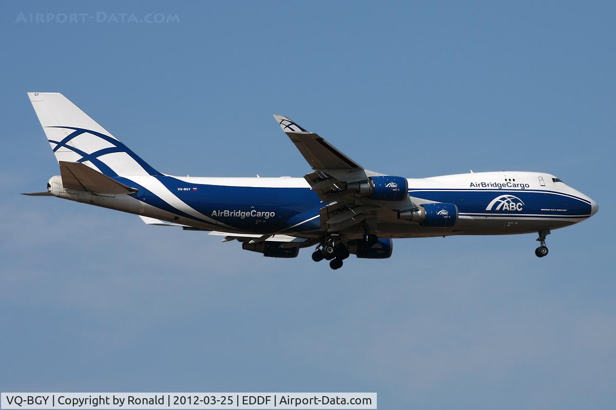 VQ-BGY, 2005 Boeing 747-428F/ER/SCD C/N 33097, at fra