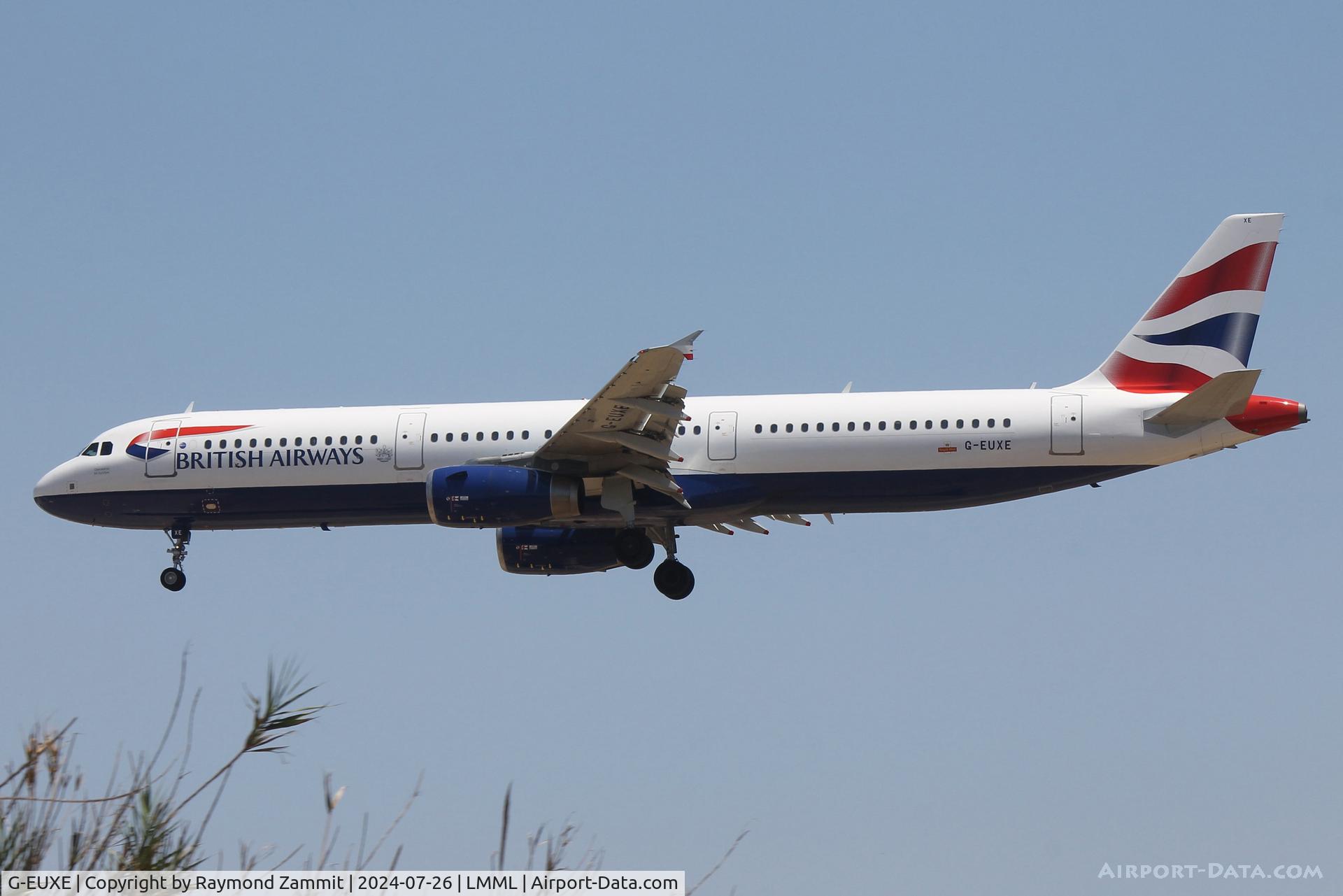 G-EUXE, 2004 Airbus A321-231 C/N 2323, A321 G-EUXE British Airways