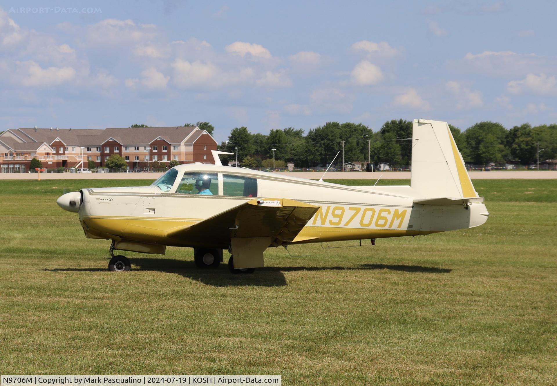 N9706M, 1967 Mooney M20C Ranger C/N 670116, Mooney M20C