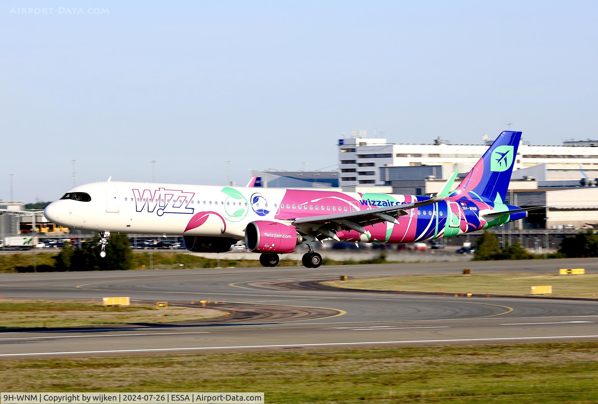 9H-WNM, 2024 Airbus A321-271NX C/N 11969, Rwy 19L