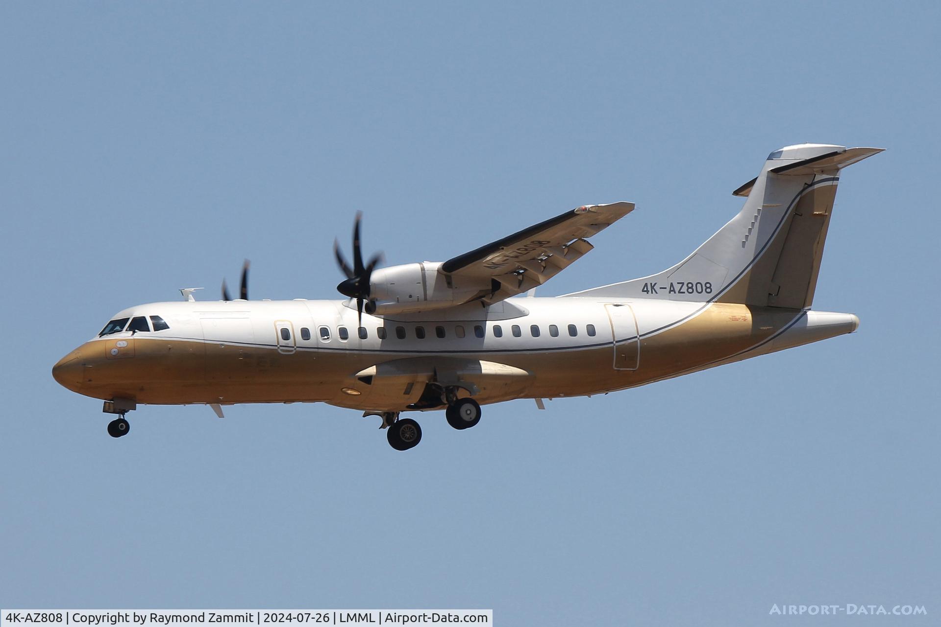 4K-AZ808, 2008 ATR 42-500 C/N 673, ATR-42-500 4K-AZ808 ASG Business Aviation