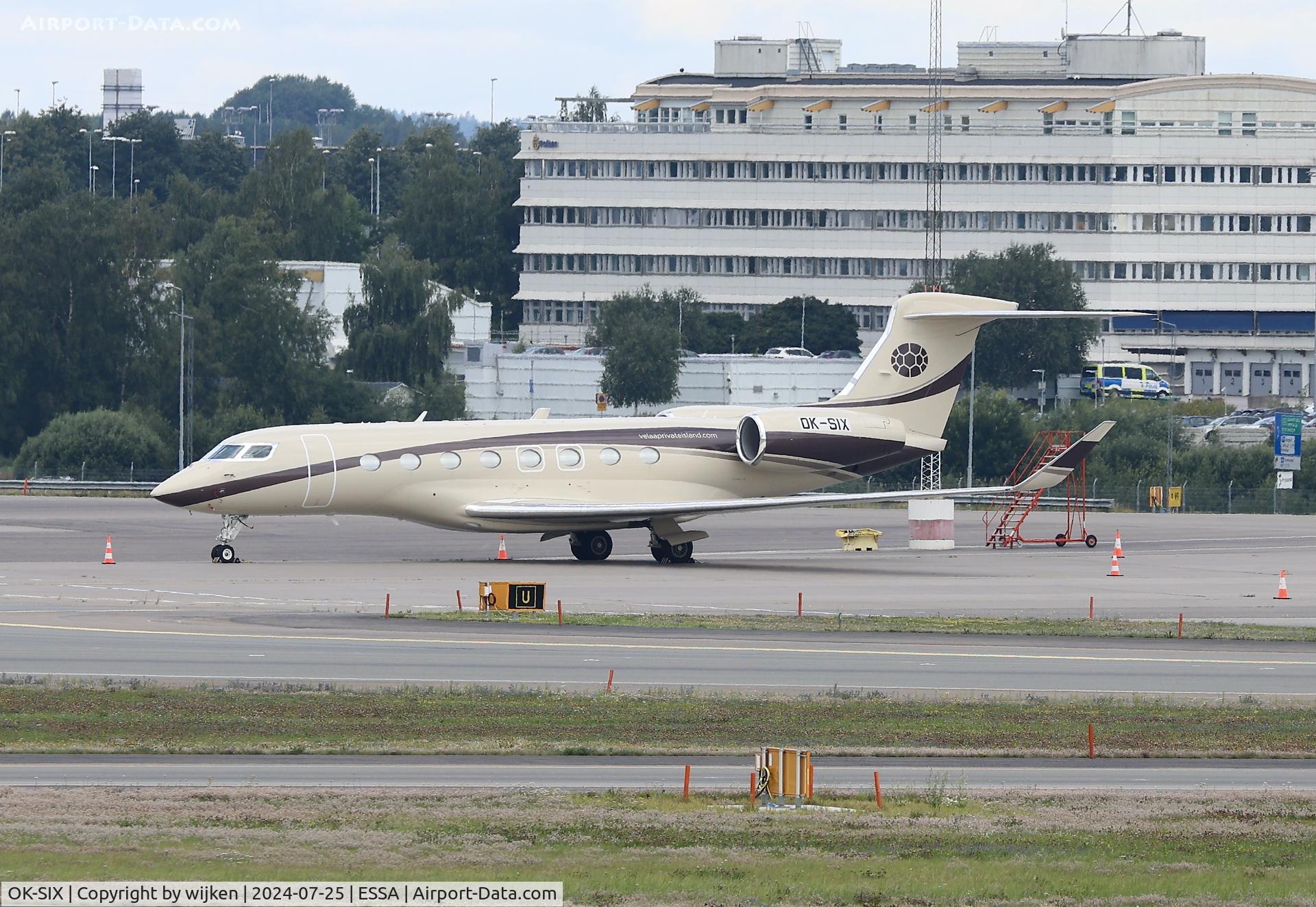 OK-SIX, 2023 Gulfstream VI G650 C/N 6544, Ramp M