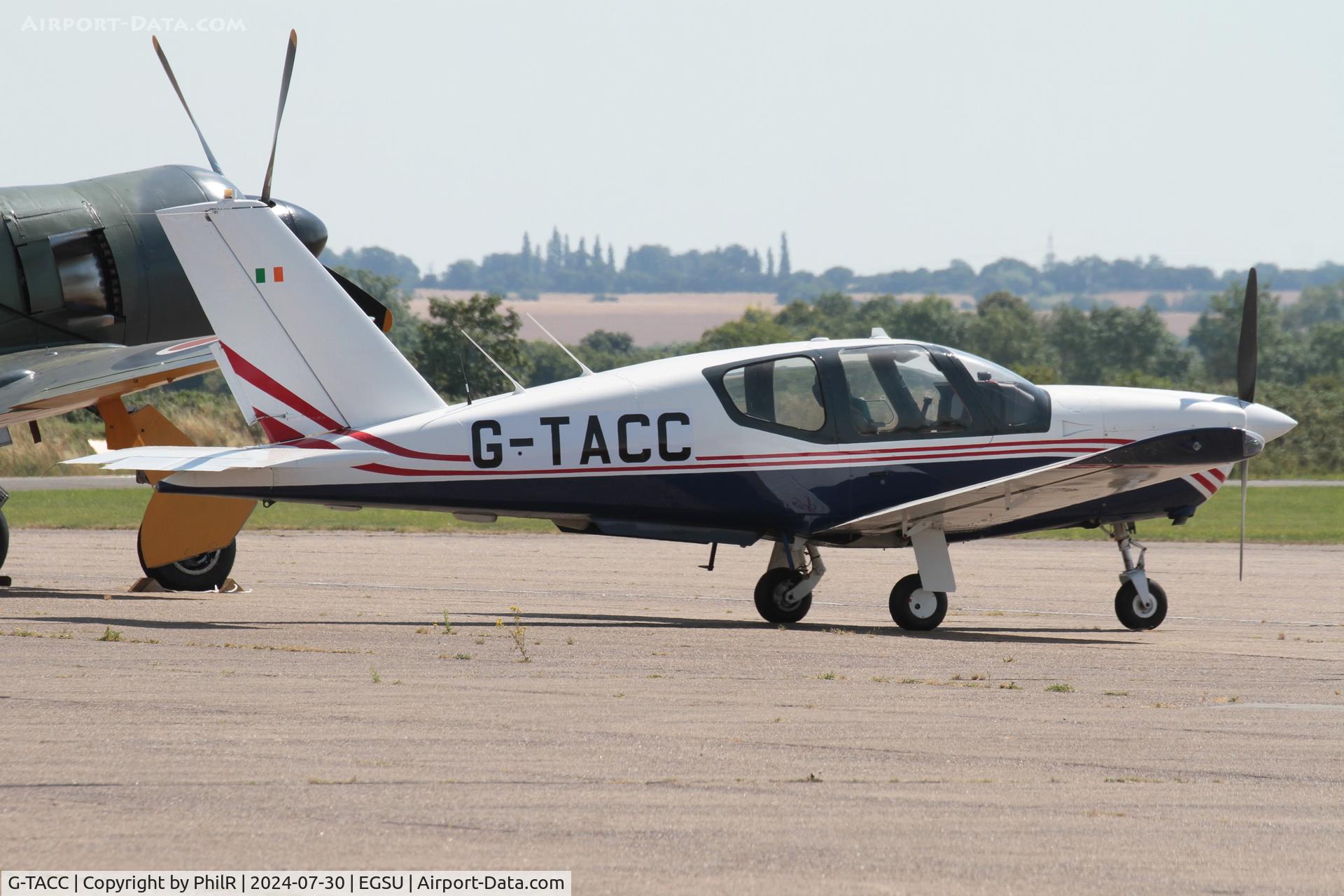 G-TACC, 1991 Socata TB-20 Trinidad C/N 1240, G-TACC 1991 SOCATA TB20 Trinidad Duxford 30.07.24 (1)