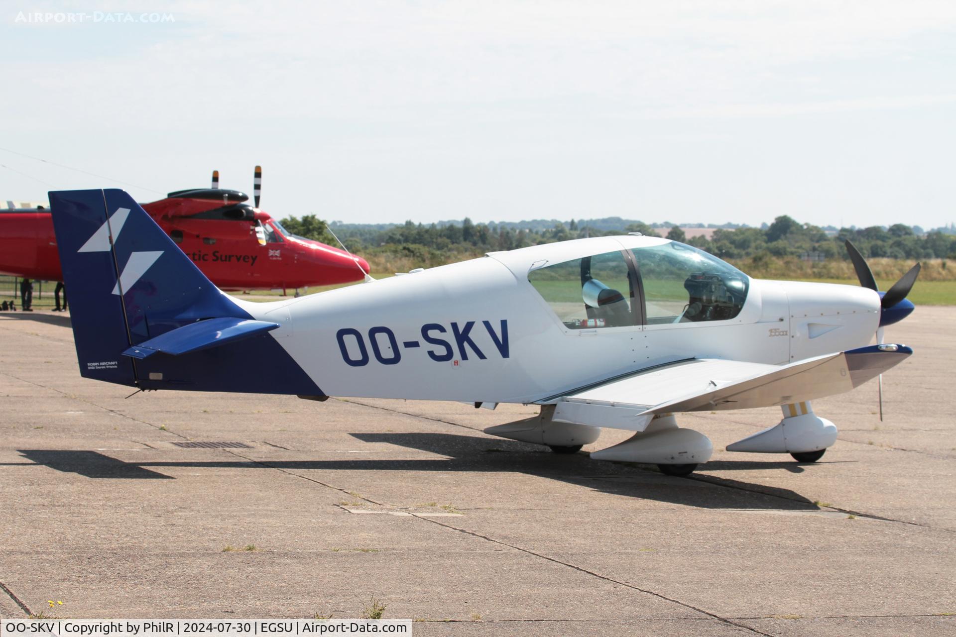 OO-SKV, 2021 Robin DR-400-140B Major Major C/N 2757, OO-SKV 2021 Robin DR401-155CDI Duxford 30.07.24