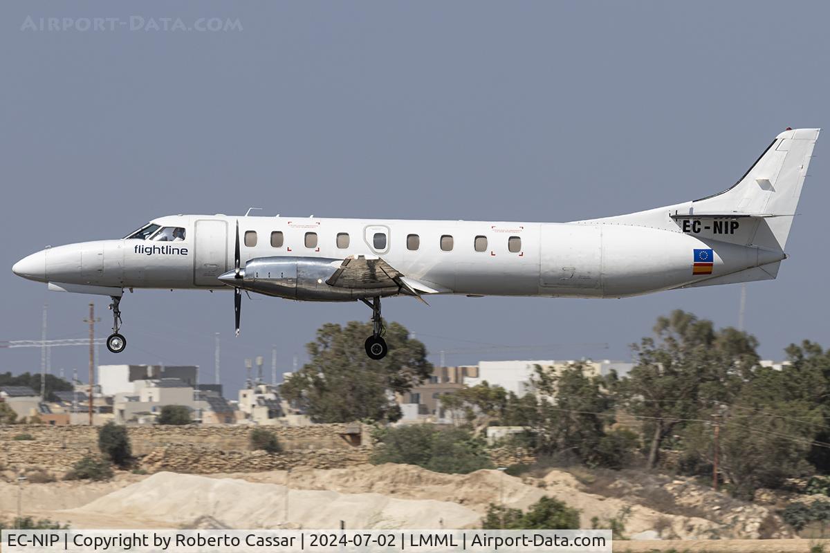EC-NIP, 1986 Swearingen SA-226T Metro III C/N AC-658B, Runway 31