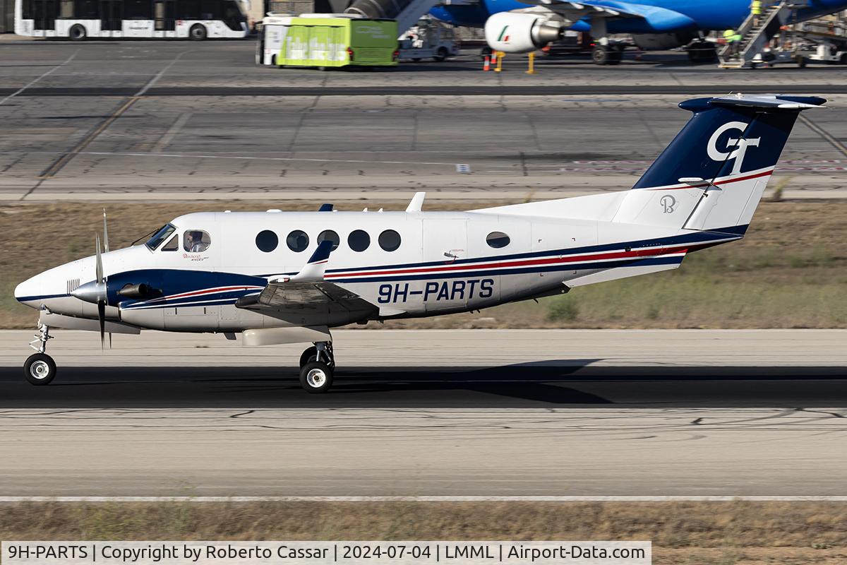 9H-PARTS, 2008 Hawker Beechcraft B200GT King Air King Air C/N BY-46, Runway 31