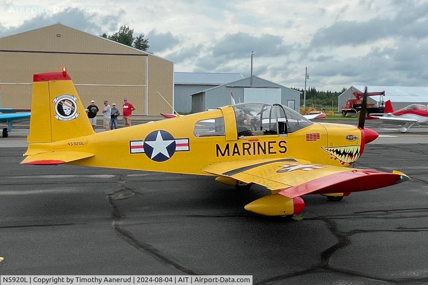 N5920L, 1969 American AA-1 Yankee C/N AA1-0220, 1969 American AA-1, c/n: AA1-0220, Aitkin Wild Rice Pancake Breakfast and Fly-In
