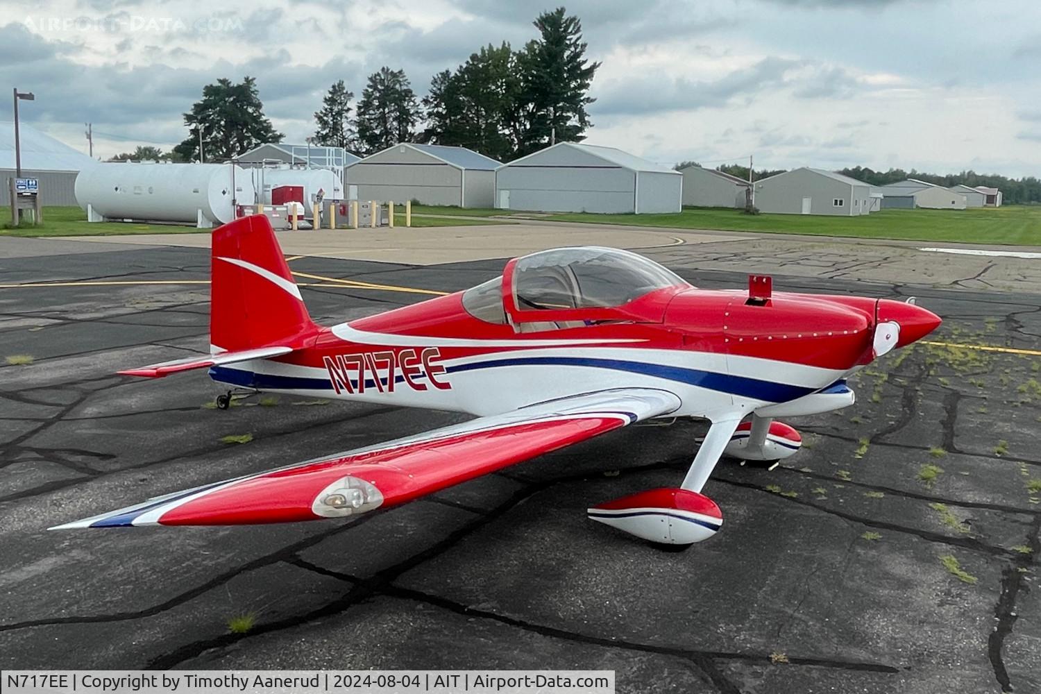 N717EE, Vans RV-7 C/N 70022, Vans RV-7, c/n: 70022, Aitkin Wild Rice Pancake Breakfast and Fly-In