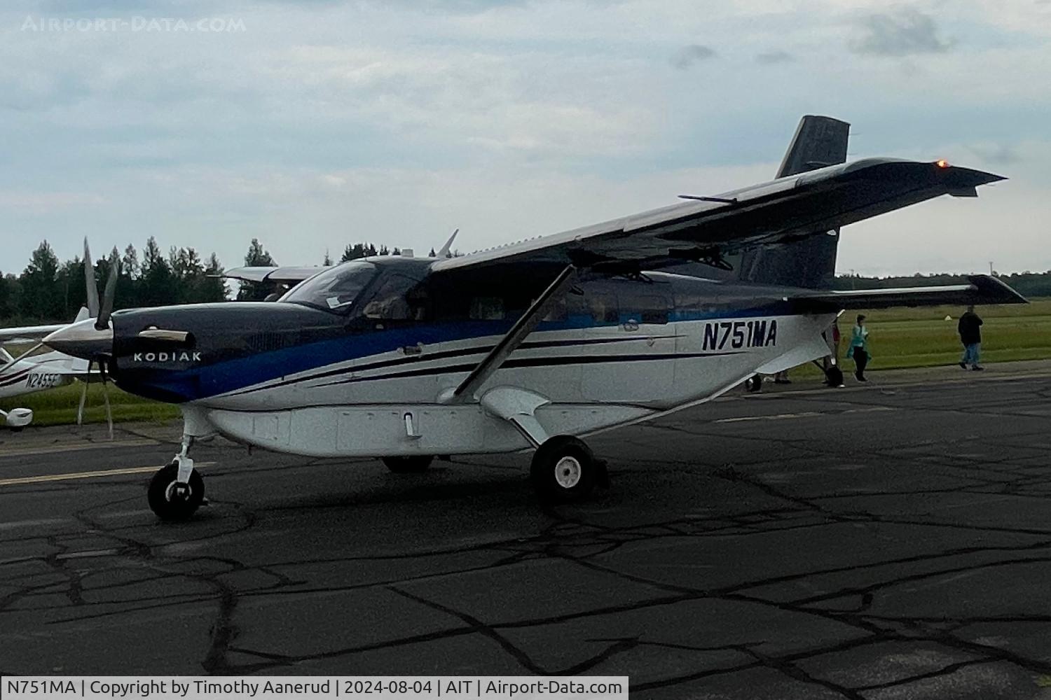 N751MA, 2016 Quest Kodiak 100 C/N 100-0184, 2016 Quest Kodiak 100, c/n: 100-0184, Aitkin Wild Rice Pancake Breakfast and Fly-In