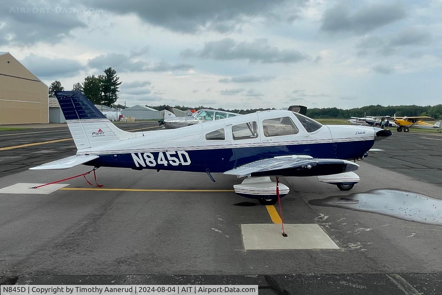 N845D, 1982 Piper PA-28-236 Dakota C/N 28-8211029, 1982 Piper PA-28-236, c/n: 28-8211029, Aitkin Wild Rice Pancake Breakfast and Fly-In