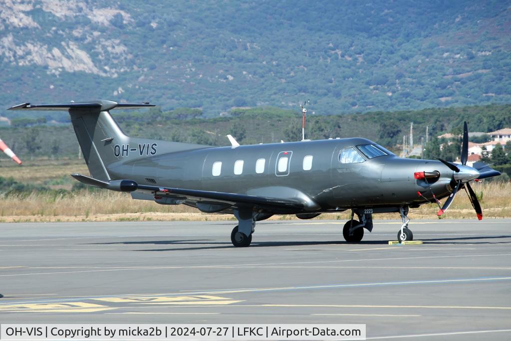 OH-VIS, 2022 Pilatus PC-12/47E NGX C/N 2223, Parked