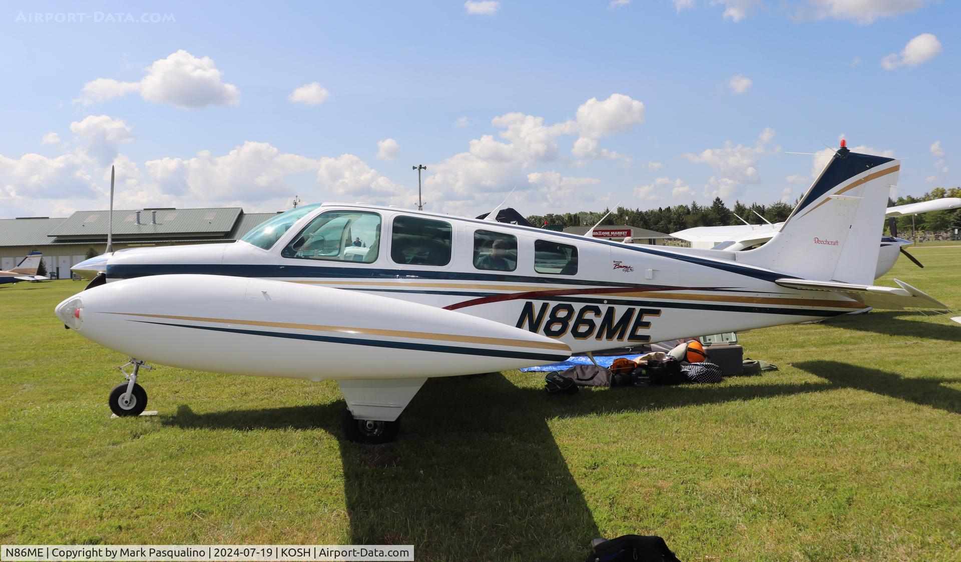 N86ME, 1999 Raytheon Aircraft Company A36 Bonanza C/N E-3285, Beech A36