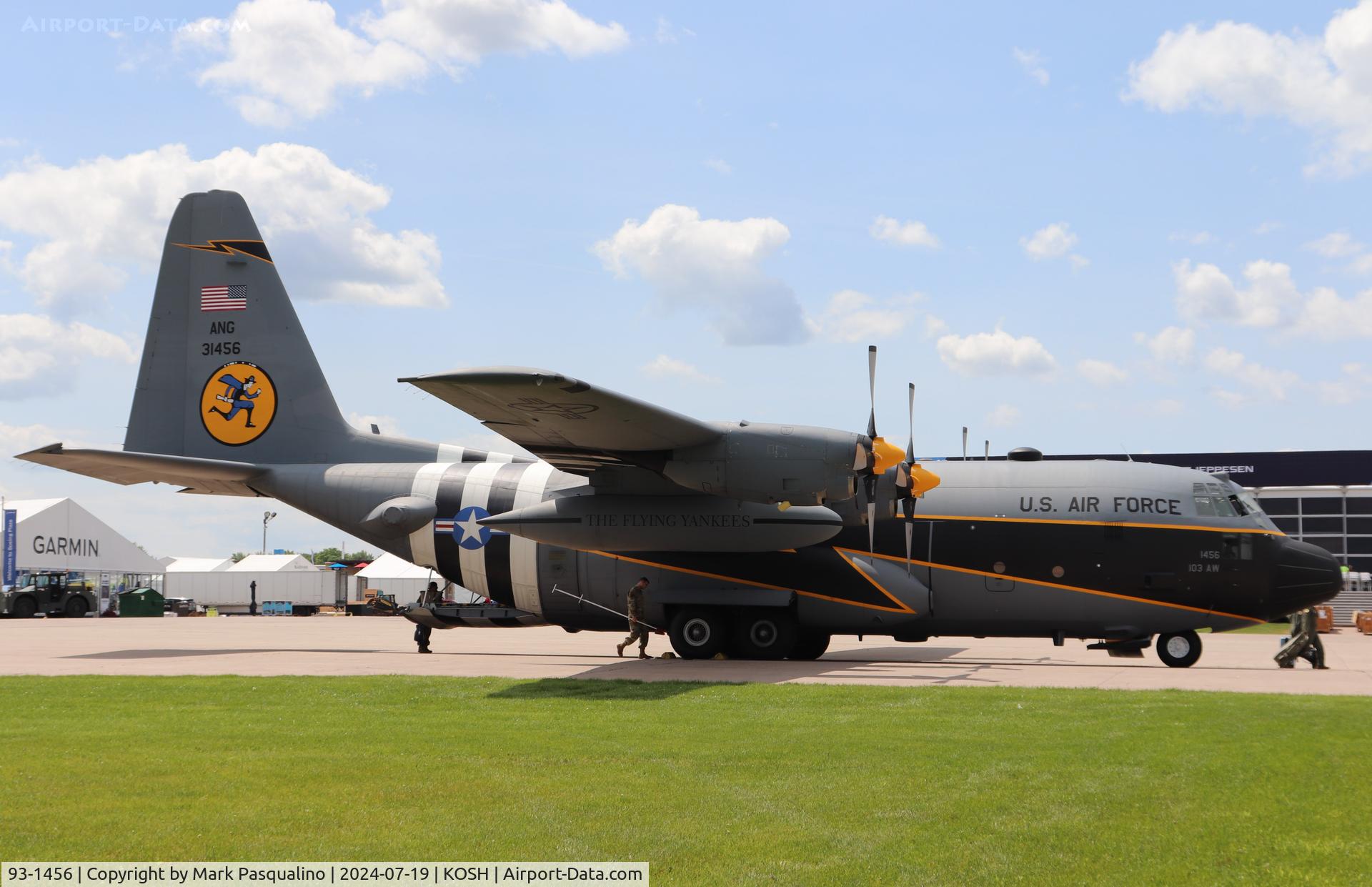 93-1456, 1993 Lockheed C-130H Hercules C/N 382-5361, Lockheed C-130H