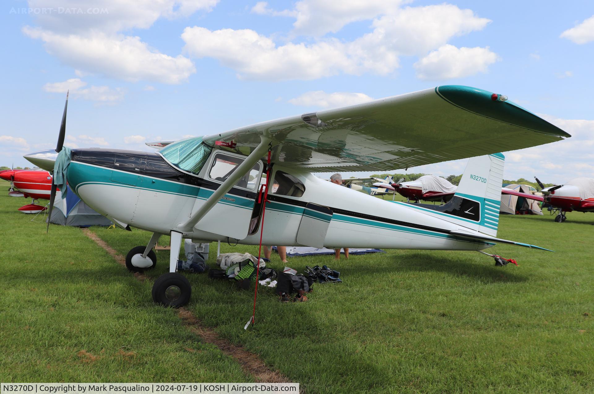 N3270D, 1955 Cessna 180 C/N 32068, Cessna 180