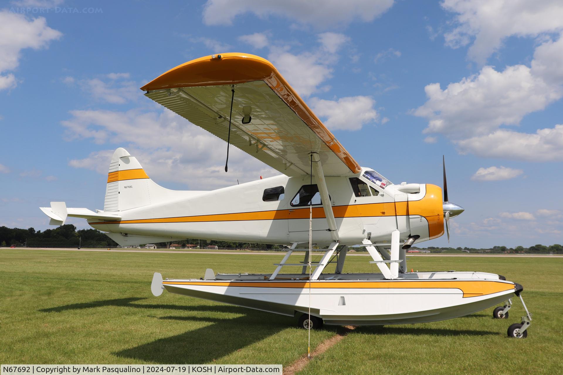 N67692, 1956 De Havilland Canada U-6A Beaver C/N 1018, De Haviland Canada U-6A