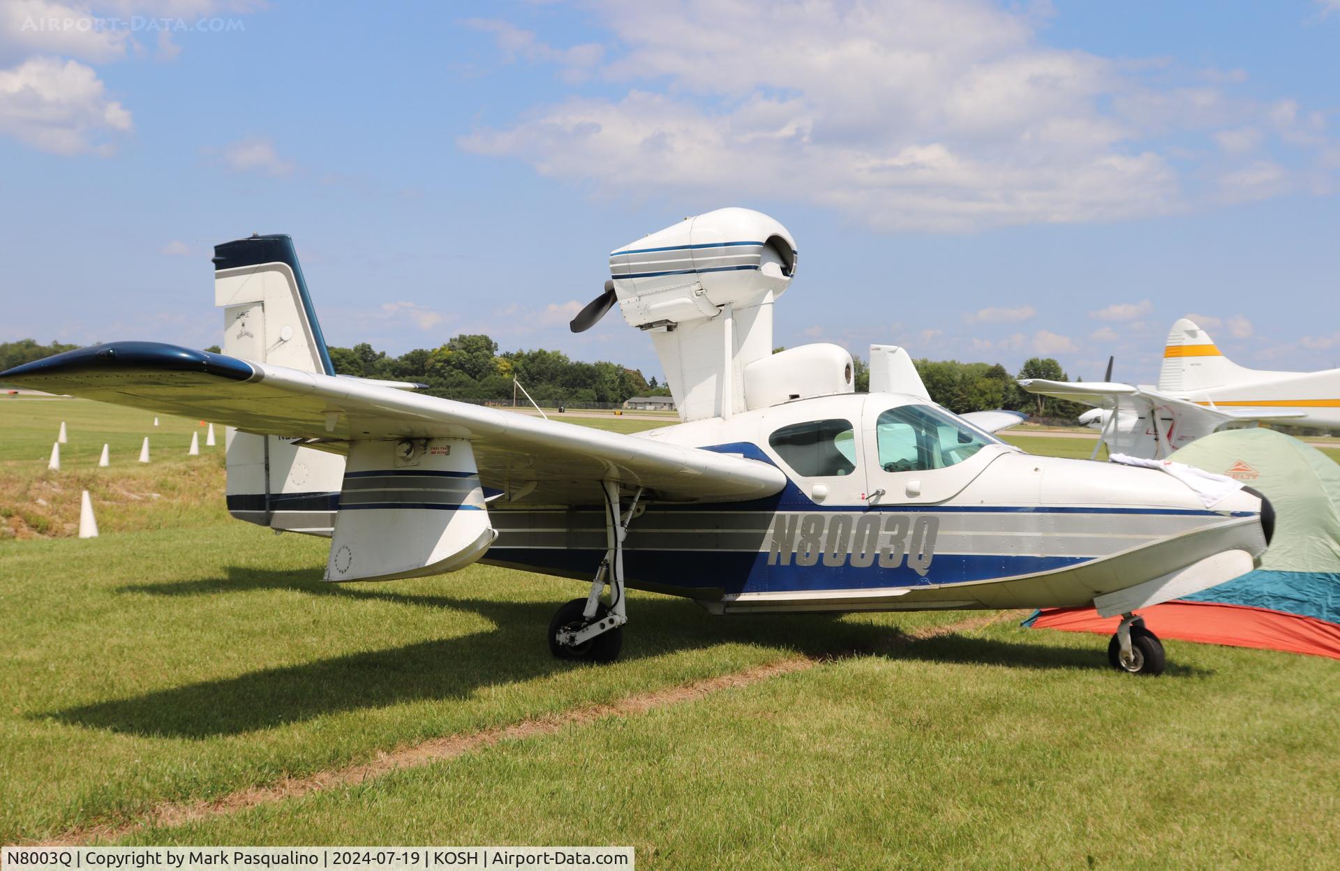 N8003Q, 1980 Consolidated Aeronautics Inc. LAKE LA-4-200 C/N 1013, Lake LA-4-200