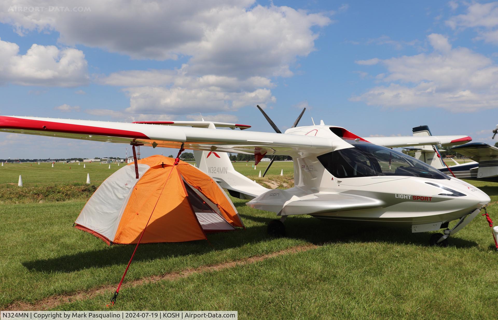 N324MN, 2017 Icon A5 C/N 00024, Icon A5