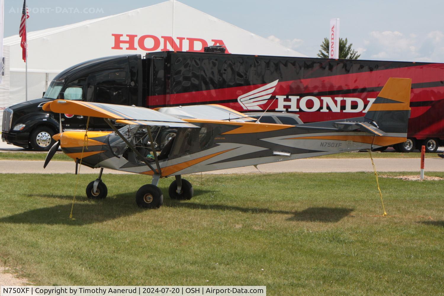 N750XF, 2014 Zenith STOL CH-750 C/N 75-10095, 2014 Zenith STOL CH-750, c/n: 75-10095, AirVenture 2024