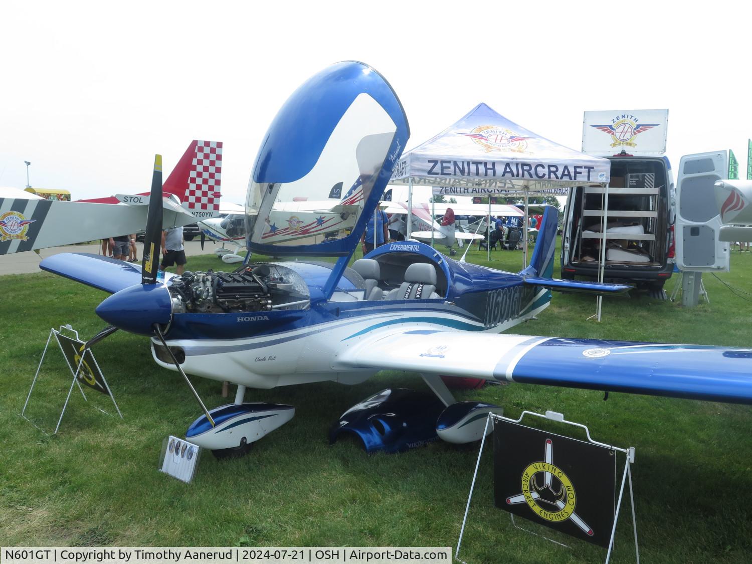 N601GT, 2022 ZENITH AIRCRAFT CO 601XL C/N 6-6215, 2022 ZENITH AIRCRAFT CO 601XL, c/n: 6-6215.  AirVenture 2024