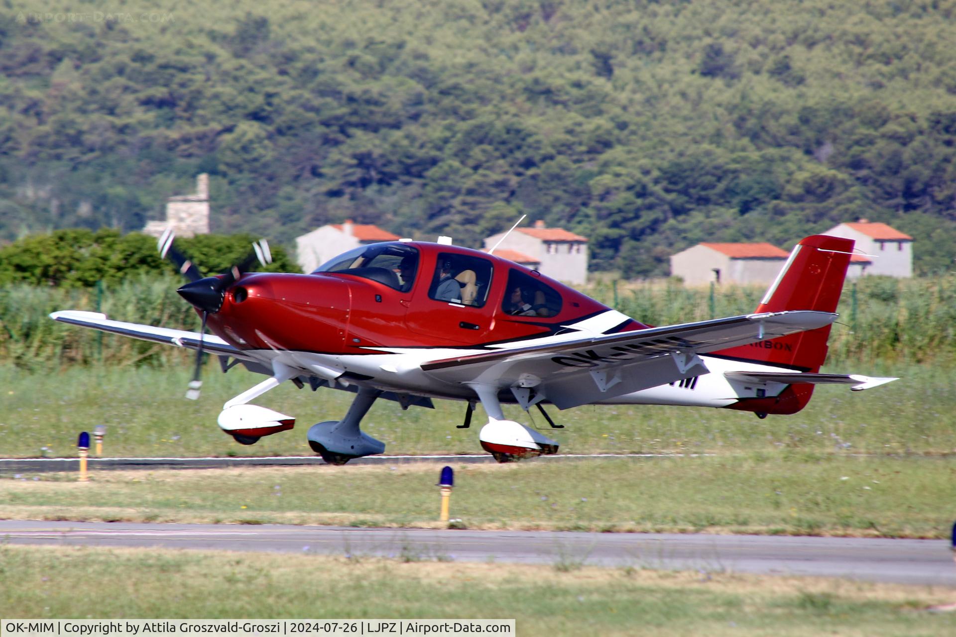 OK-MIM, Cirrus SR22 C/N 5061, LJPZ - Portorož Airport, Slovenia