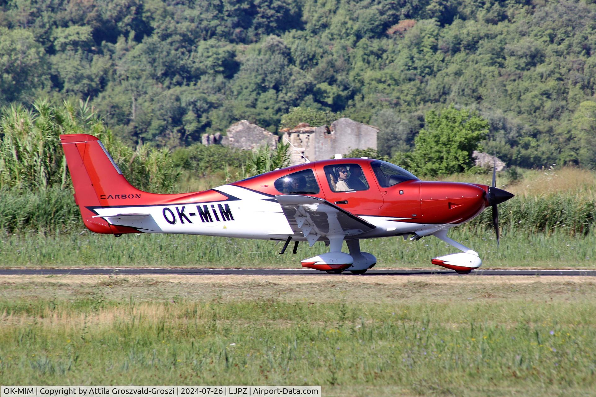 OK-MIM, Cirrus SR22 C/N 5061, LJPZ - Portorož Airport, Slovenia