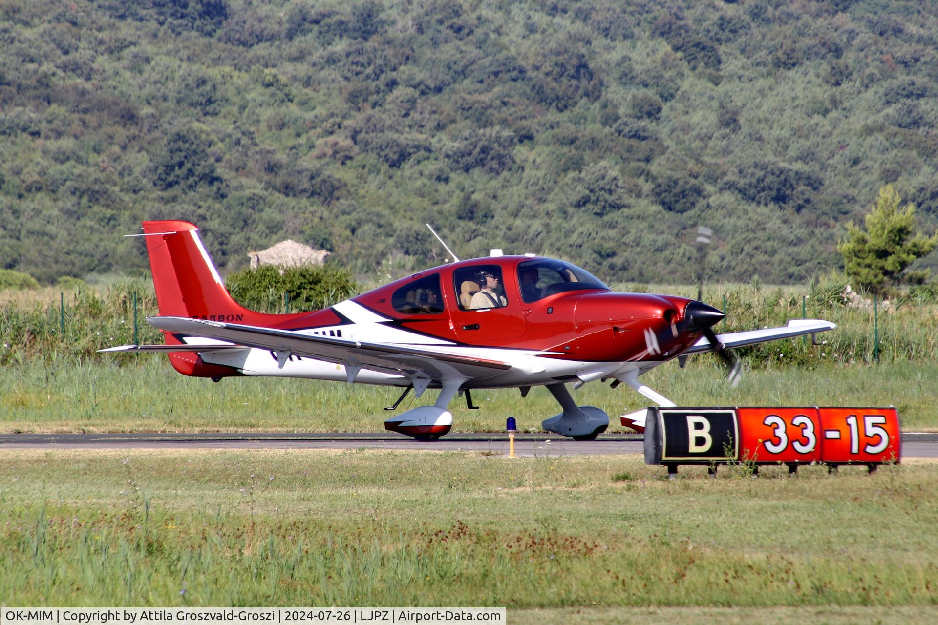 OK-MIM, Cirrus SR22 C/N 5061, LJPZ - Portorož Airport, Slovenia