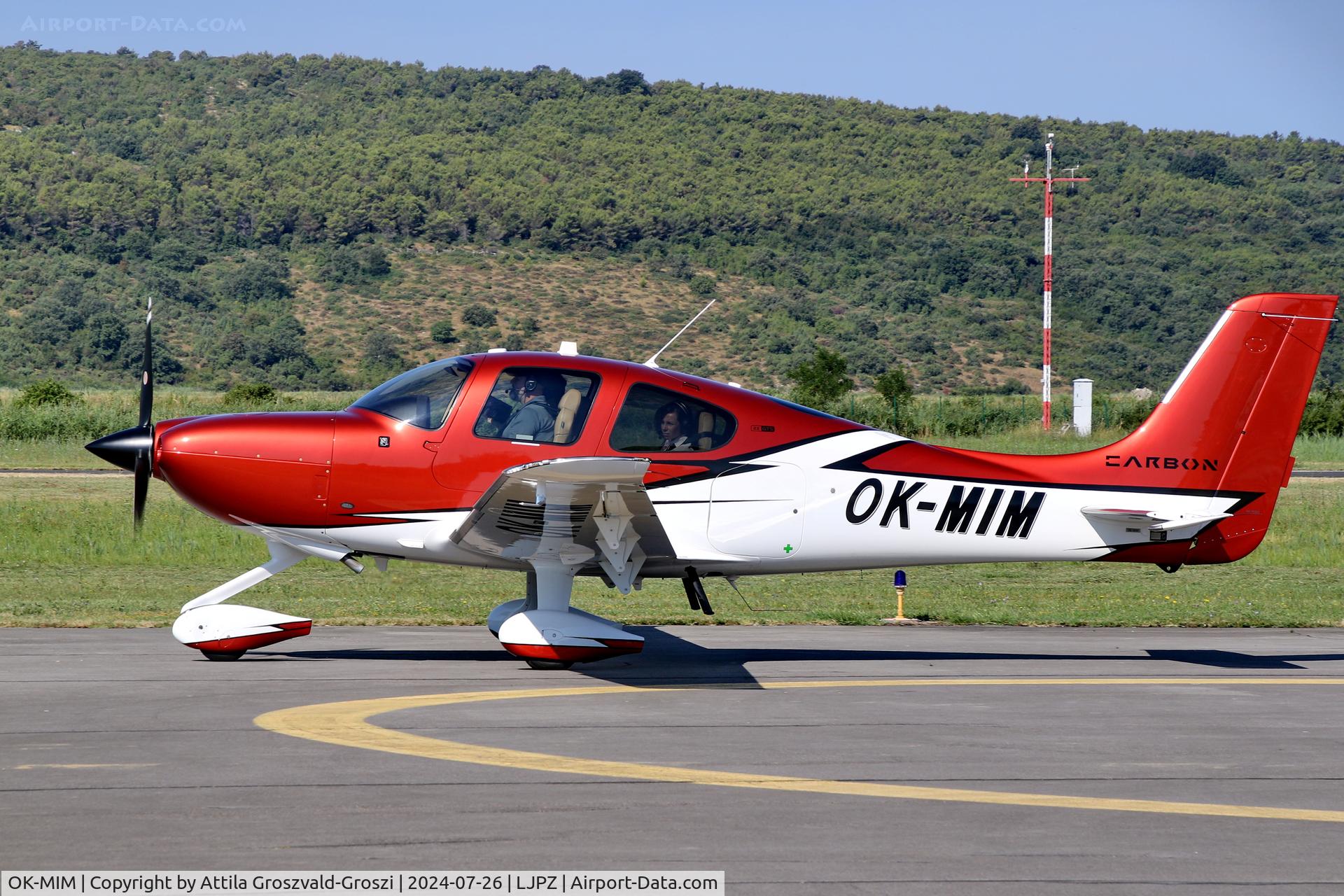 OK-MIM, Cirrus SR22 C/N 5061, LJPZ - Portorož Airport, Slovenia