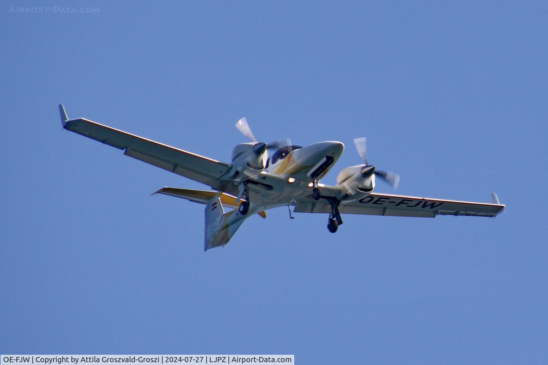 OE-FJW, Diamond DA-42M-NG Twin Star C/N 42.MN118, LJPZ - Portorož Airport, Slovenia