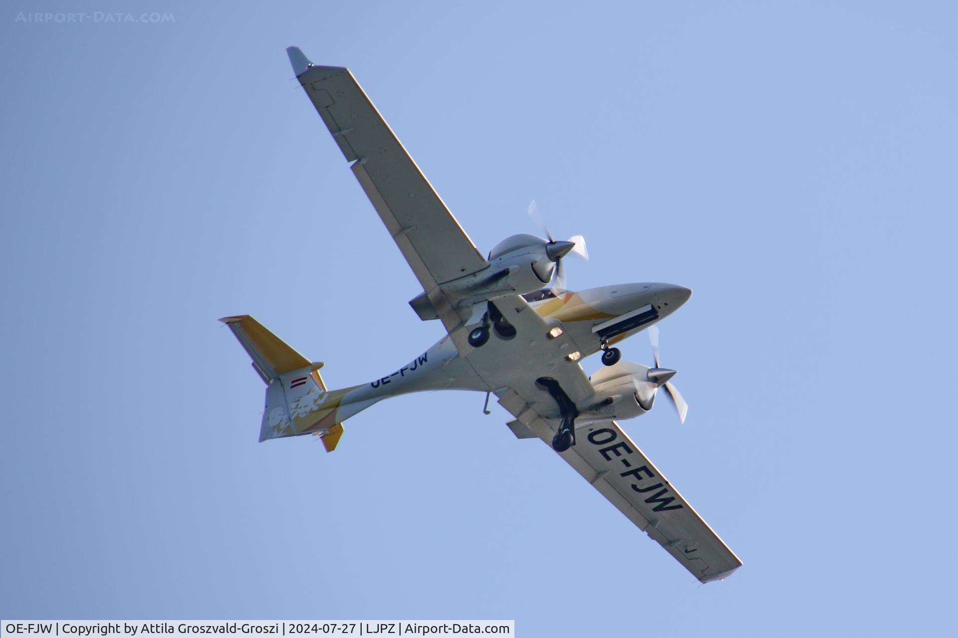 OE-FJW, Diamond DA-42M-NG Twin Star C/N 42.MN118, LJPZ - Portorož Airport, Slovenia