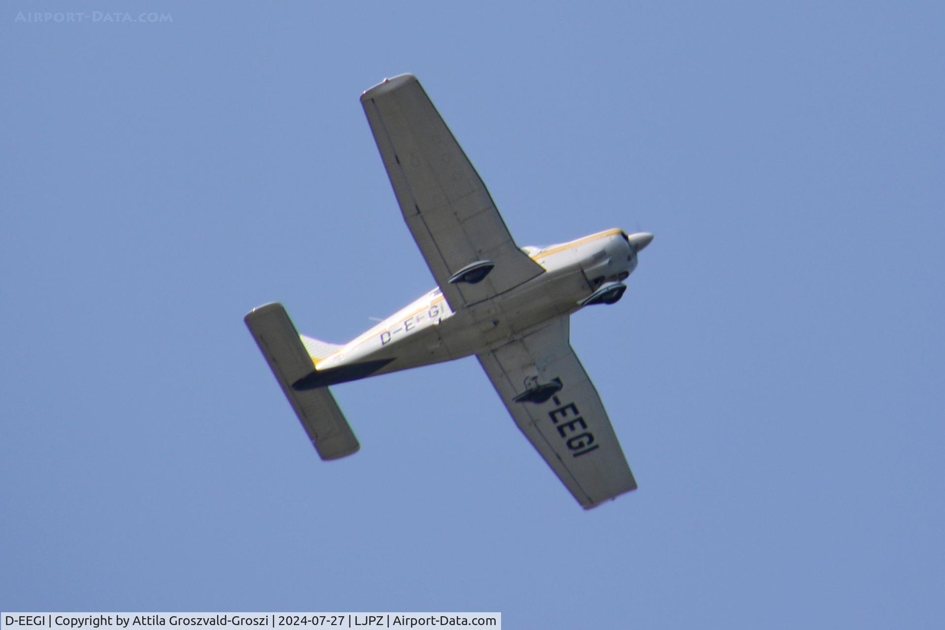 D-EEGI, 1977 Piper PA-28-181 Archer II C/N 28-7790403, LJPZ - Portorož Airport, Slovenia