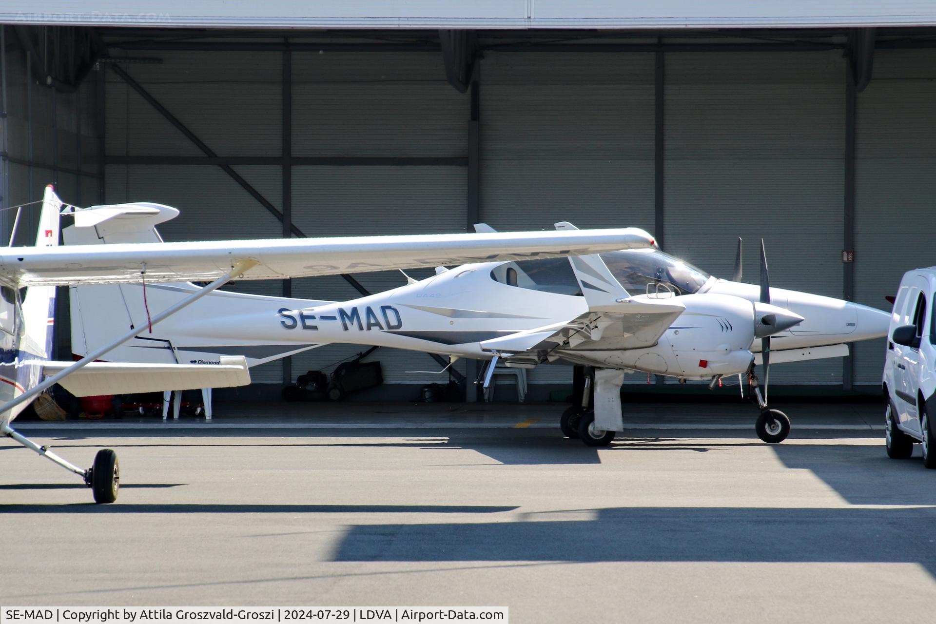 SE-MAD, 2006 Diamond DA-42 Twin Star C/N 42.203, LDVA - Varazdin Airport, Croatia